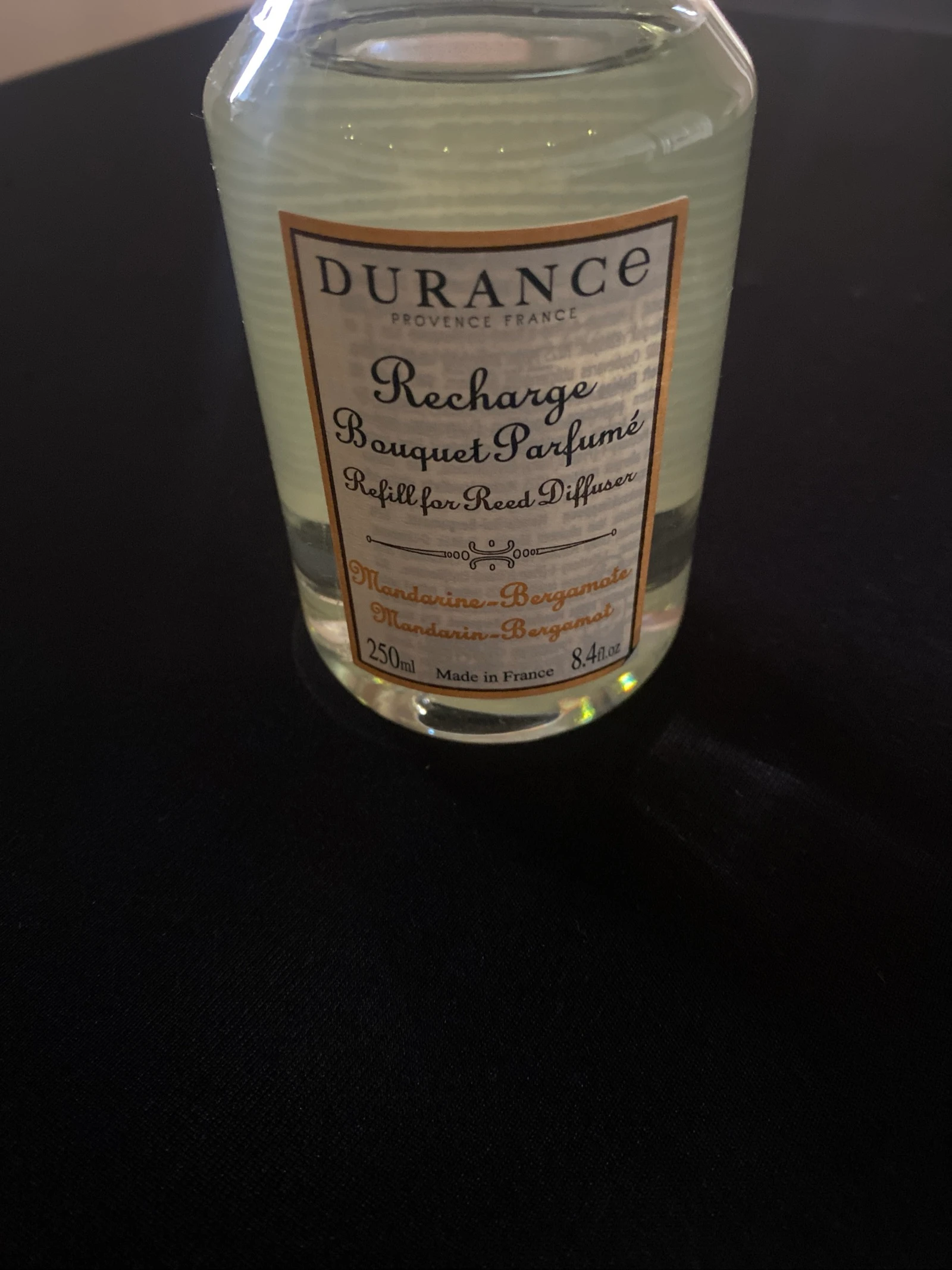 Bouquet parfumé de la marque Durance, recharge 250 ml fabrication française